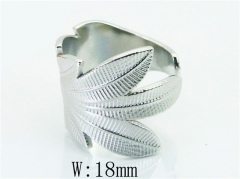 HY Wholesale Stainless Steel 316L Open Rings-HY20R0170MQ