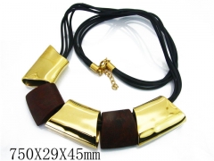 HY Wholesale Stainless Steel 316L Jewelry Necklaces-HY64N0120ISS