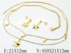 HY Wholesale 316L Stainless Steel Jewelry Set-HY59S1713OLW