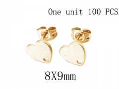 HY Wholesale Stainless Steel 316L Earrings Fitting-HY70A1768MLU