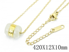 HY Wholesale Stainless Steel 316L Jewelry Necklaces-HY80N0453ML