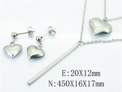 HY Wholesale 316L Stainless Steel Lover jewelry Set-HY59S1702OLY