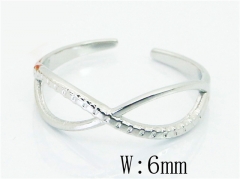HY Wholesale Stainless Steel 316L Open Rings-HY20R0227LL