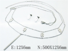 HY Wholesale 316L Stainless Steel Jewelry Set-HY59S1722OE