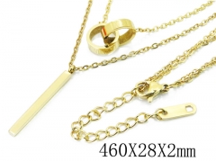 HY Wholesale Stainless Steel 316L Jewelry Necklaces-HY80N0454PQ