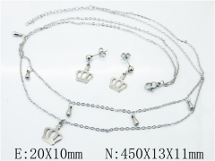 HY Wholesale 316L Stainless Steel Jewelry Set-HY59S1704NQ