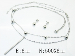 HY Wholesale 316L Stainless Steel Jewelry Set-HY59S1725OD