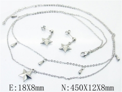 HY Wholesale 316L Stainless Steel Jewelry Set-HY59S1712NT