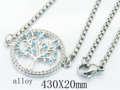 HY Wholesale Stainless Steel 316L Jewelry Necklaces-HY62N0432OG