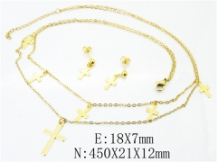 HY Wholesale 316L Stainless Steel Jewelry Set-HY59S1719OLA