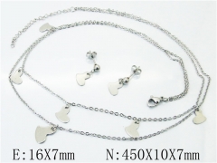 HY Wholesale 316L Stainless Steel Lover jewelry Set-HY59S1716NG