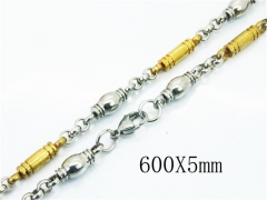 HY Wholesale Stainless Steel 316L Byzantine Chain-HY55N0520HNQ