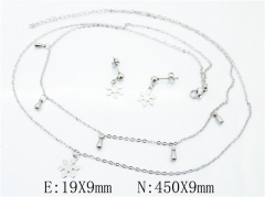 HY Wholesale 316L Stainless Steel Jewelry Set-HY59S1694NX