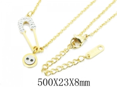 HY Wholesale Stainless Steel 316L Jewelry Necklaces-HY80N0464NL