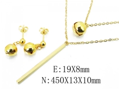 HY Wholesale 316L Stainless Steel Jewelry Set-HY59S1711HSS