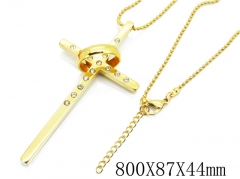 HY Wholesale Stainless Steel 316L Jewelry Necklaces-HY64N0112HLX