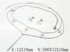 HY Wholesale 316L Stainless Steel Jewelry Set-HY59S1723OQ