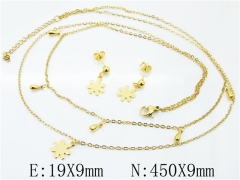 HY Wholesale 316L Stainless Steel Jewelry Set-HY59S1697OLE
