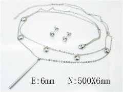 HY Wholesale 316L Stainless Steel Jewelry Set-HY59S1724OA