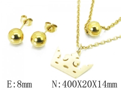 HY Wholesale 316L Stainless Steel Jewelry Set-HY85S0345NT