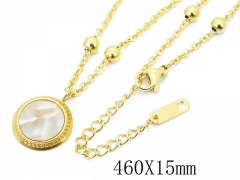 HY Wholesale Stainless Steel 316L Jewelry Necklaces-HY80N0444NR