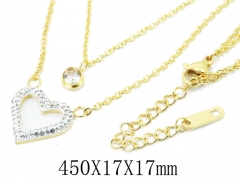 HY Wholesale Stainless Steel 316L Jewelry Necklaces-HY80N0474PV
