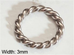 HY Wholesale 316L Stainless Steel Rings-HY0037R103