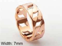 HY Wholesale 316L Stainless Steel Hollow Rings-HY0038R093
