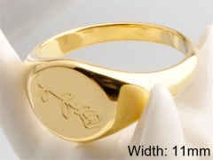 HY Wholesale 316L Stainless Steel Rings-HY0038R021