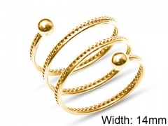 HY Wholesale 316L Stainless Steel Hollow Rings-HY0039R117