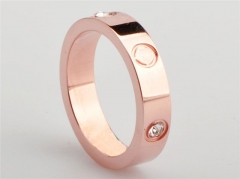 HY Wholesale 316L Stainless Steel CZ Rings-HY0038R075