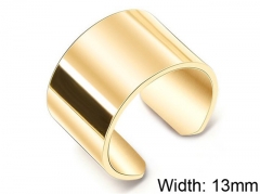 HY Wholesale 316L Stainless Steel Open Rings-HY0039R049