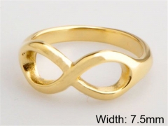 HY Wholesale 316L Stainless Steel Hollow Rings-HY0038R027