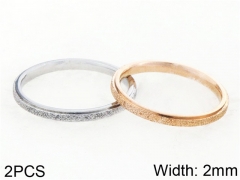 HY Wholesale 316L Stainless Steel Rings-HY0038R102