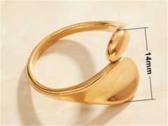 HY Wholesale 316L Stainless Steel Rings-HY0037R037