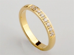HY Wholesale 316L Stainless Steel CZ Rings-HY0038R037