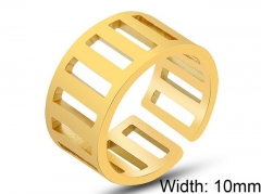 HY Wholesale 316L Stainless Steel Open Rings-HY0039R012