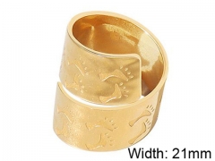 HY Wholesale 316L Stainless Steel Rings-HY0039R136