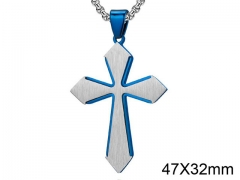 HY Wholesale Jewelry Stainless Steel Cross Pendant (not includ chain)-HY0057P053