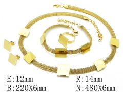 HY Wholesale Stainless Steel 316L Jewelry Sets-HY50S0009JWW