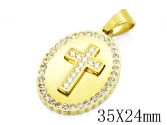 HY Wholesale 316L Stainless Steel Jewelry Pendant-HY15P0432HJC
