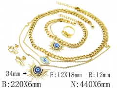 HY Wholesale Stainless Steel 316L Jewelry Sets-HY50S0011JDD