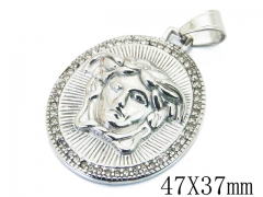 HY Wholesale 316L Stainless Steel Jewelry Pendant-HY15P0440HOX