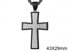 HY Wholesale Jewelry Stainless Steel Cross Pendant (not includ chain)-HY0057P040