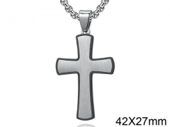 HY Wholesale Jewelry Stainless Steel Cross Pendant (not includ chain)-HY0057P056