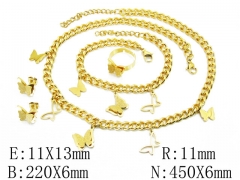 HY Wholesale Stainless Steel 316L Jewelry Sets-HY50S0012JRR