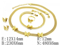 HY Wholesale Stainless Steel 316L Jewelry Sets-HY50S0046JQQ