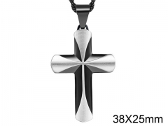 HY Wholesale Jewelry Stainless Steel Cross Pendant (not includ chain)-HY0057P096