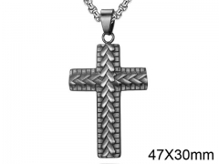 HY Wholesale Jewelry Stainless Steel Cross Pendant (not includ chain)-HY0057P039