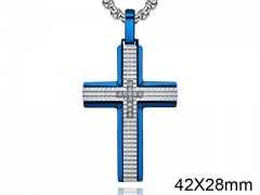 HY Wholesale Jewelry Stainless Steel Cross Pendant (not includ chain)-HY0057P127